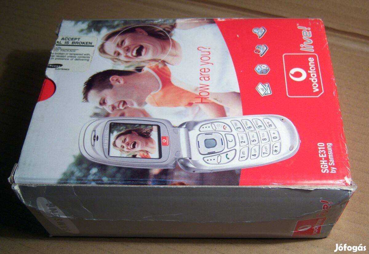 Samsung Sgh-E310 (2004) Üres Doboz (Ver.1)
