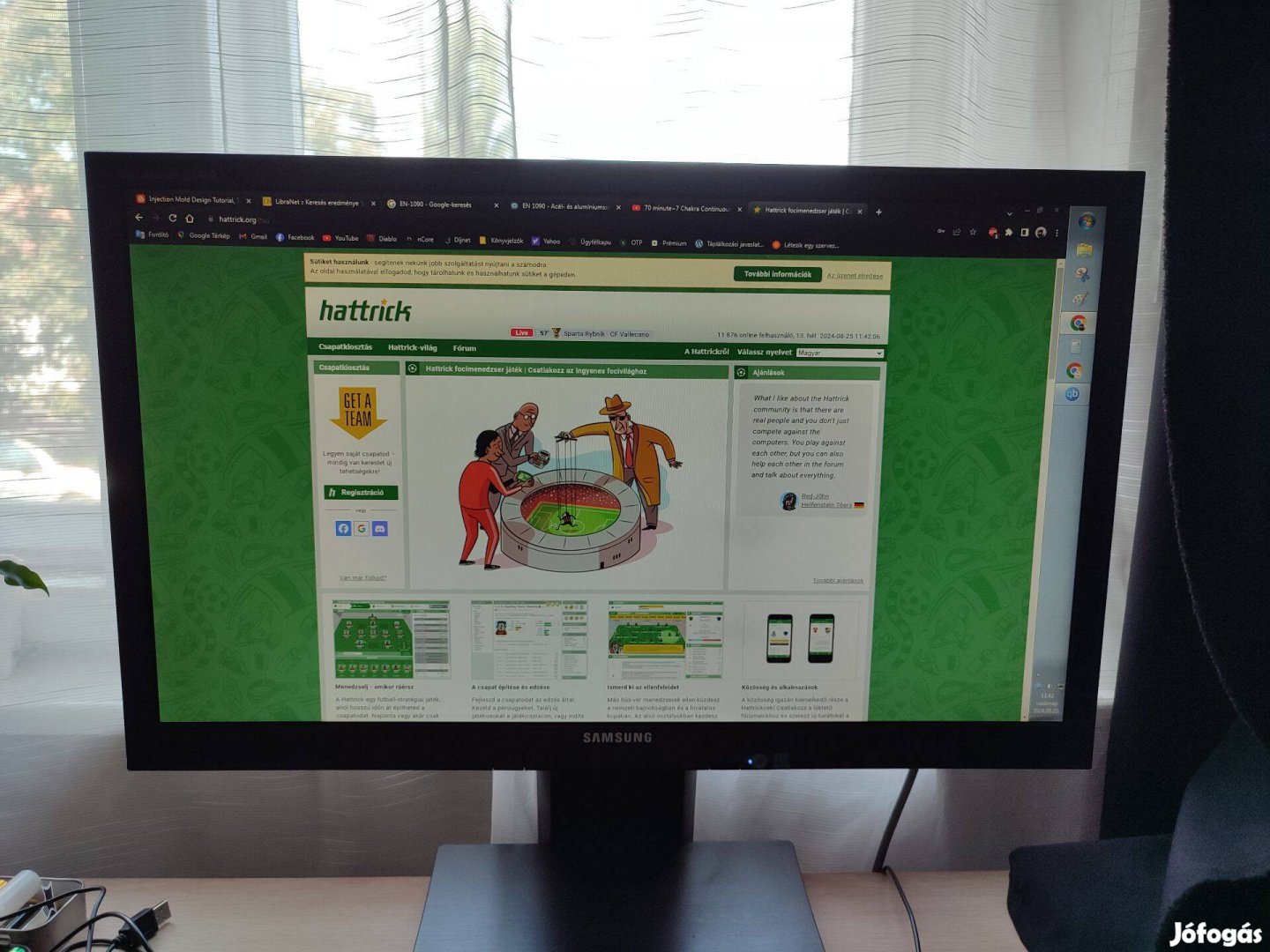 Samsung Syncmaster SA450 24 colos LED üzleti monitor