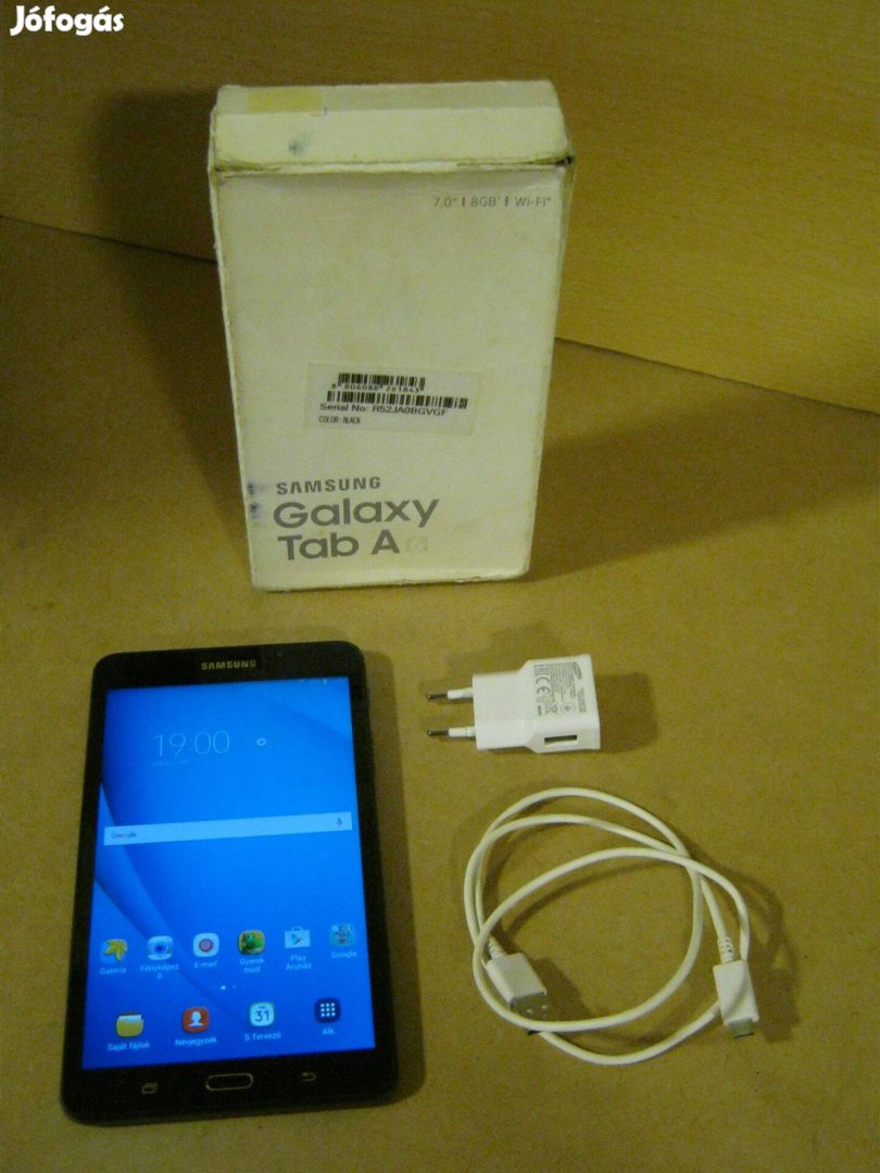 Samsung T280 Galaxy Tab A 7.0 8GB, jótállással!