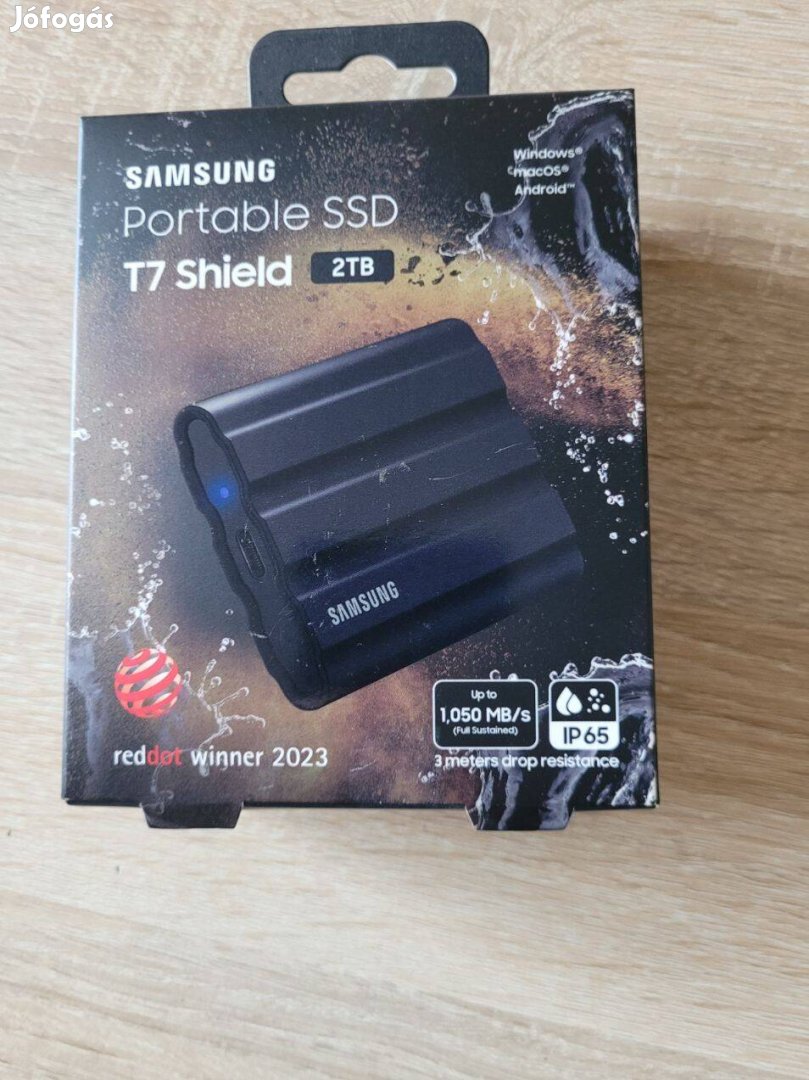 Samsung T7 SSD 2 TB Új