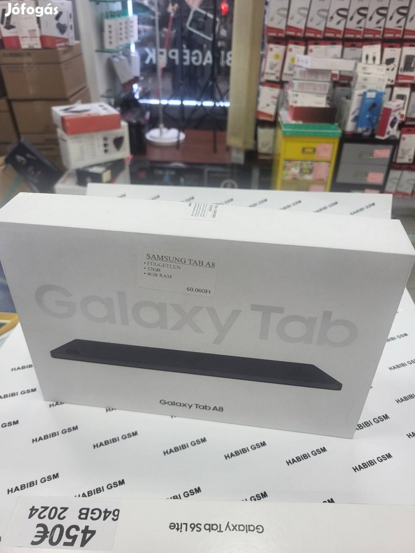 Samsung TAB A8 Független 32GB Új 