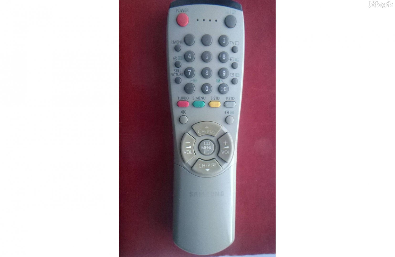 Samsung TM 57 eredeti távirányító , TV & VCR , használt
