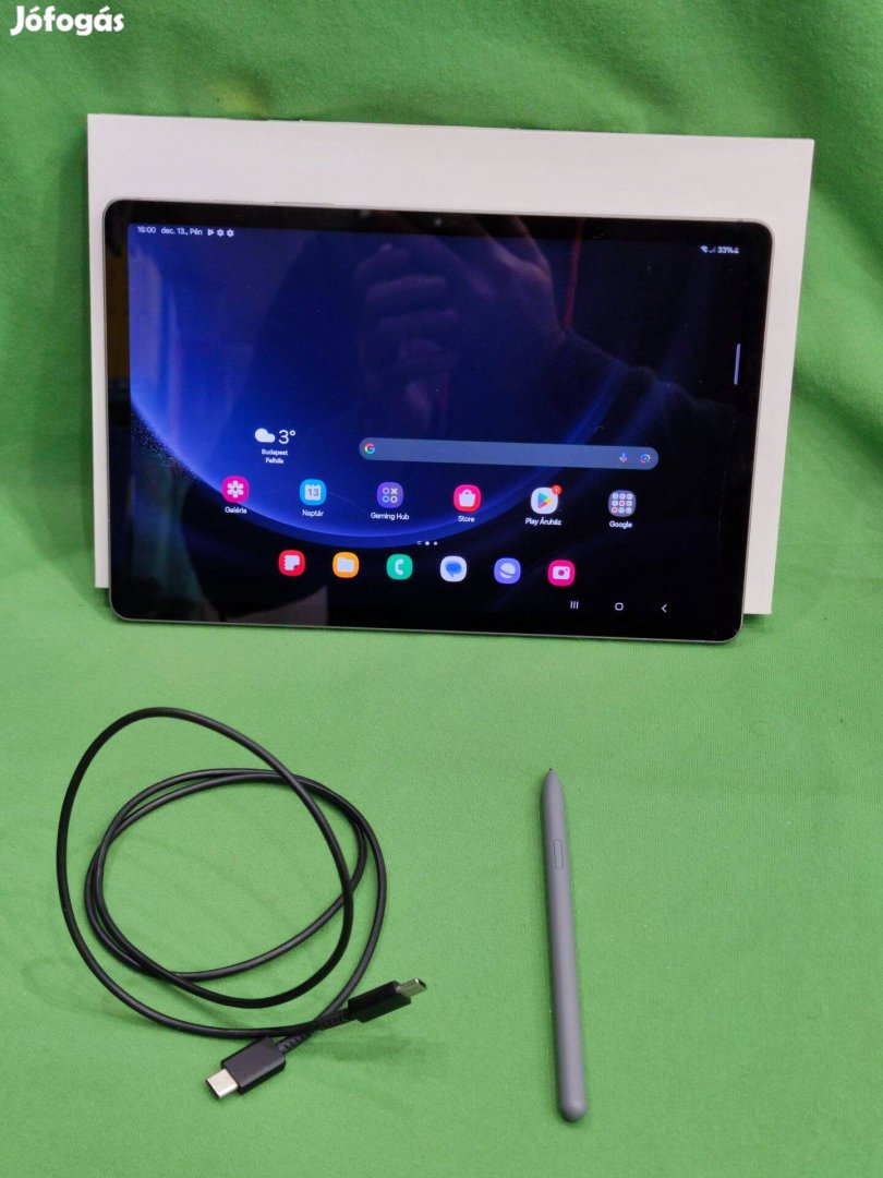 Samsung Tab S9 FE 128GB (SM-X516B)kártyafüggetlen tablet dobozában!