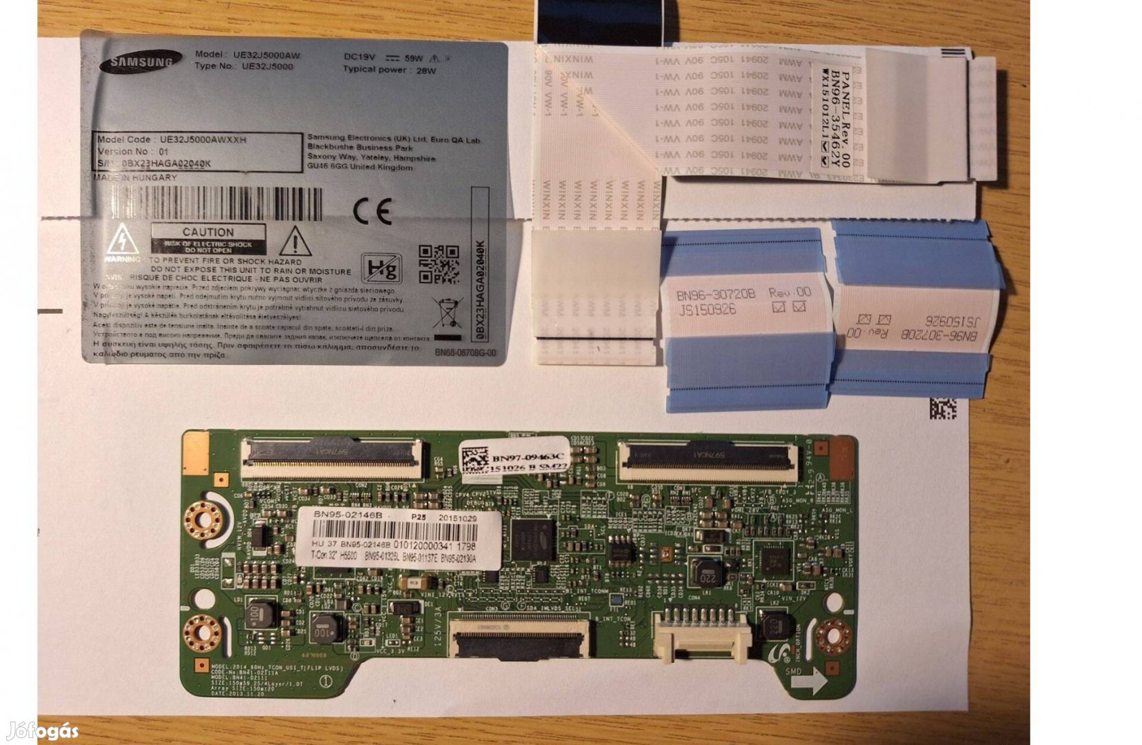Samsung UE32J5000 T-con