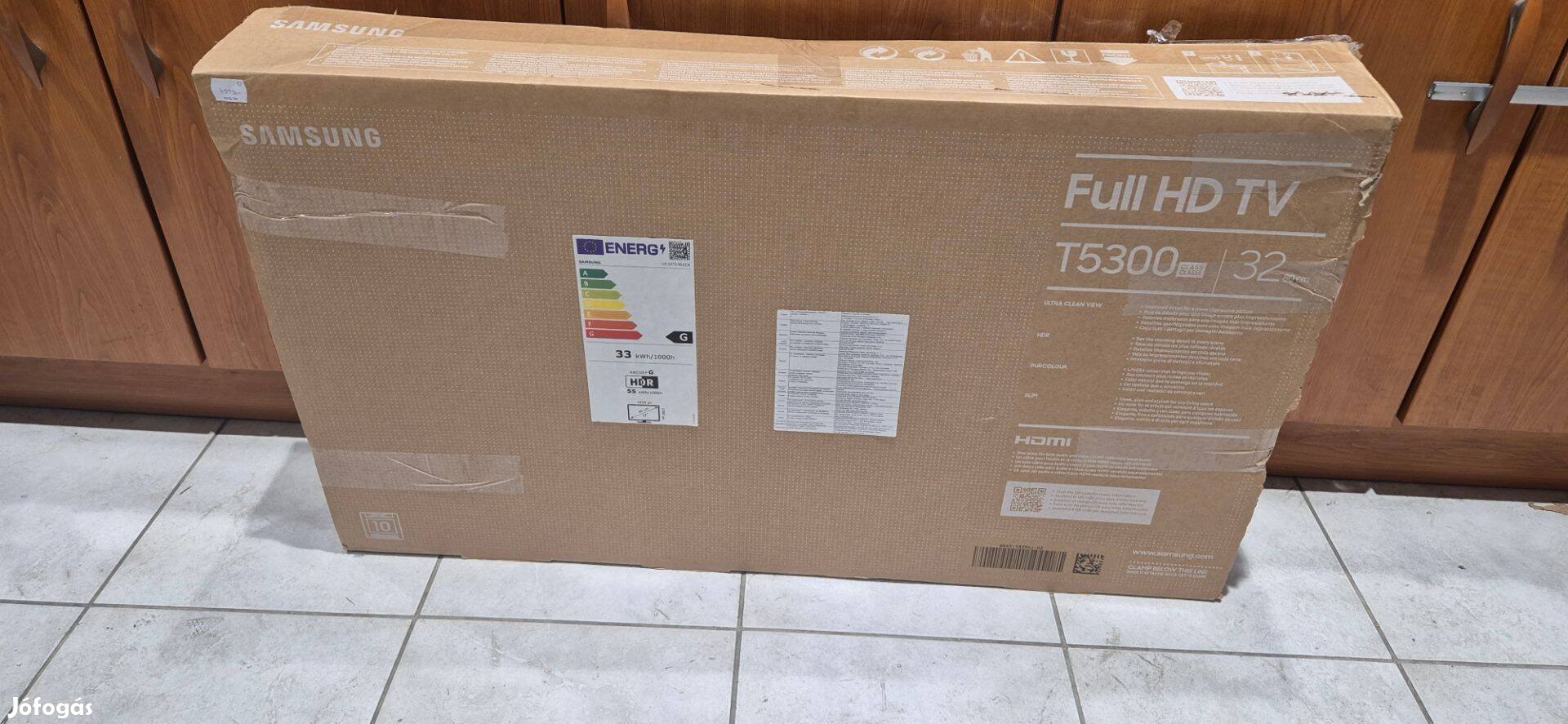 Samsung UE32T5302CK 80CM Full HD LED TV Újszerű Garis !