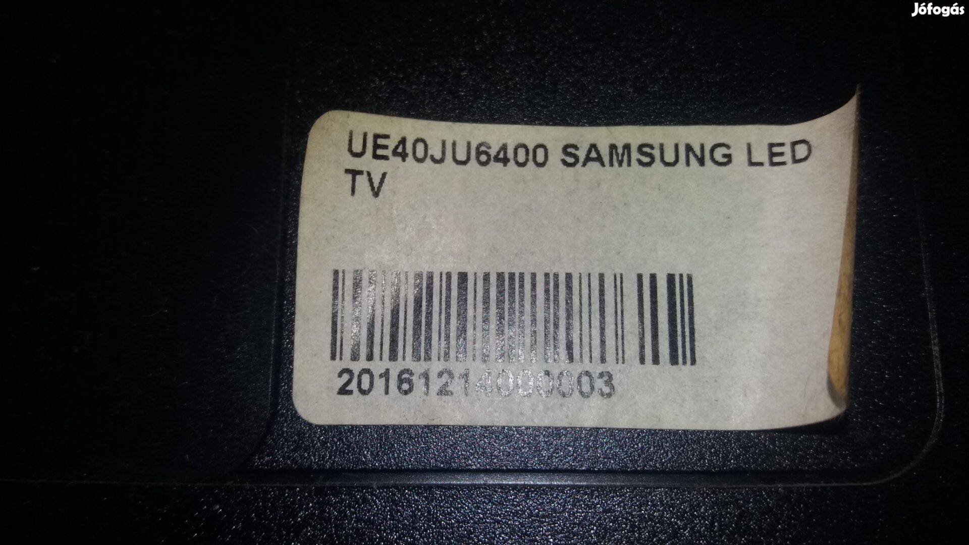 Samsung UE40JU6400 LED LCD tv panelek main, háttér elkelt