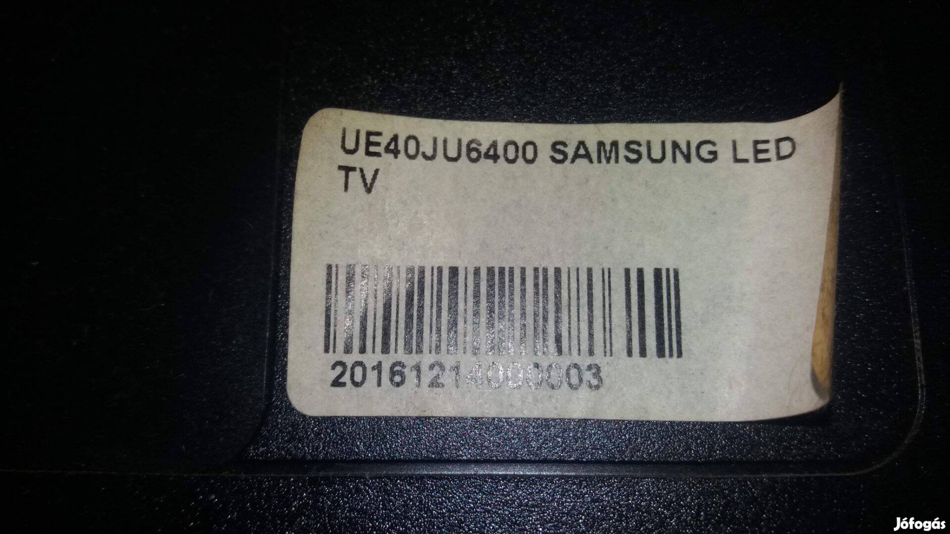 Samsung UE40JU6400 LED LCD tv panelek main, háttér elkelt