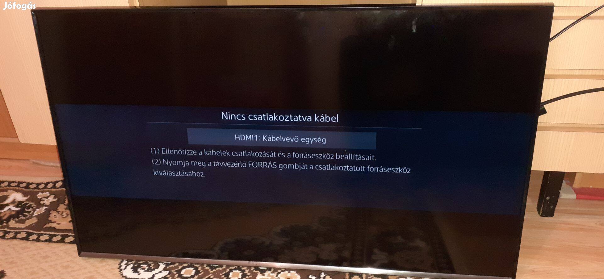 Samsung UE43J5500AW Hibás led-tv