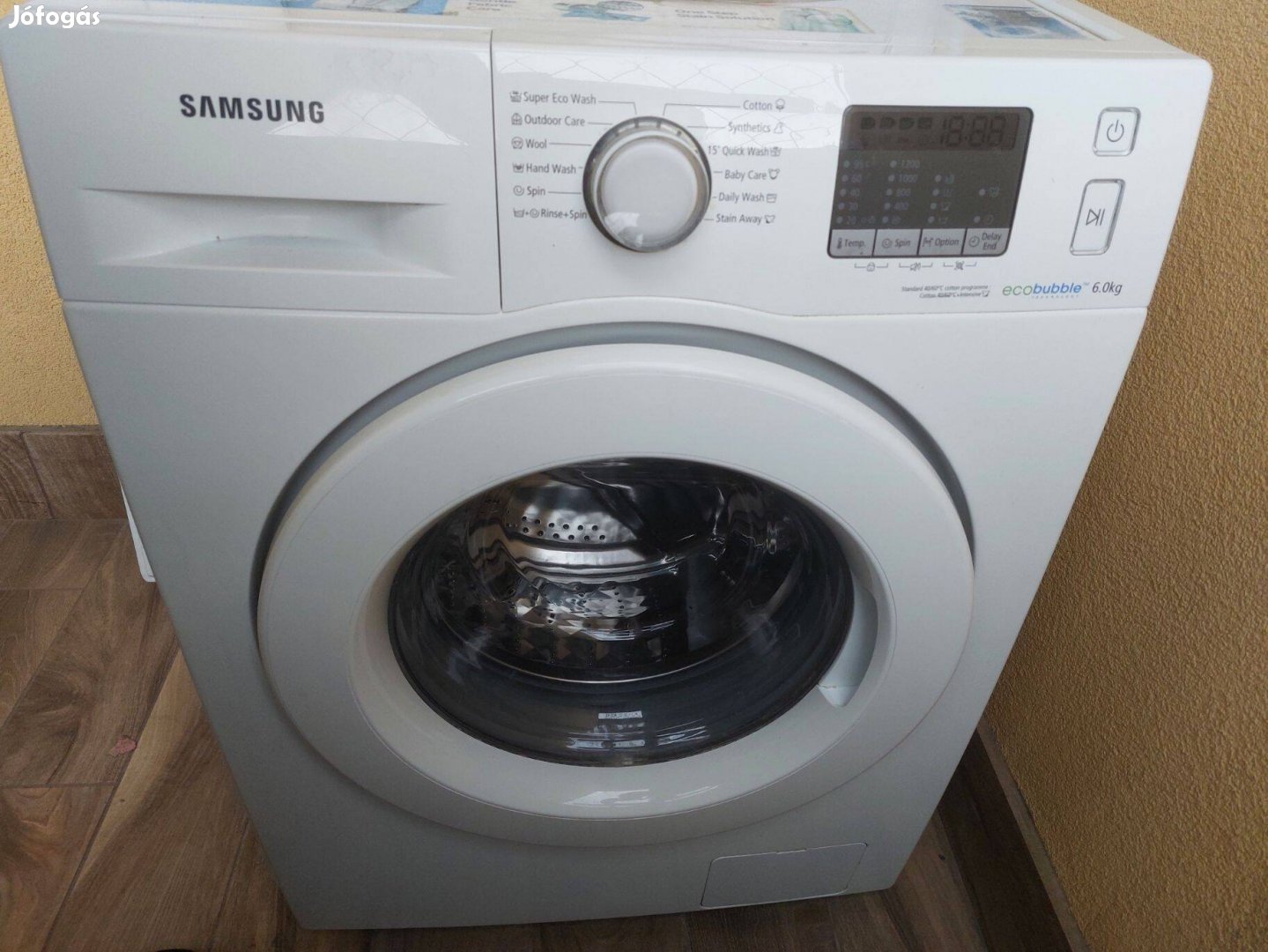 Samsung WF60F4E0W2W előltöltős mosógép