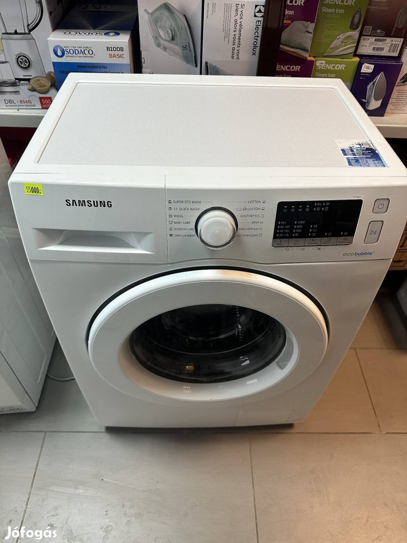 Samsung WW60J4060LW1LE elöltöltős mosógép 6kg 1000' centri