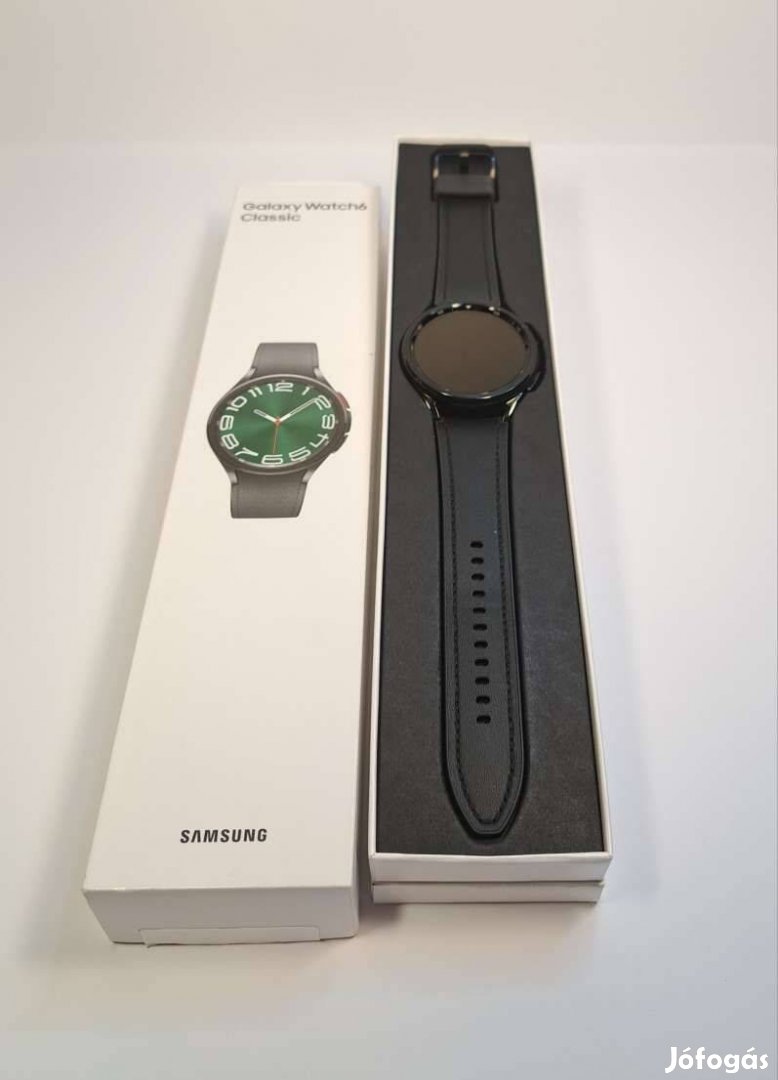 Samsung Watch 6 classic R960 47mm Fekete színű,szép okosóra eladó!