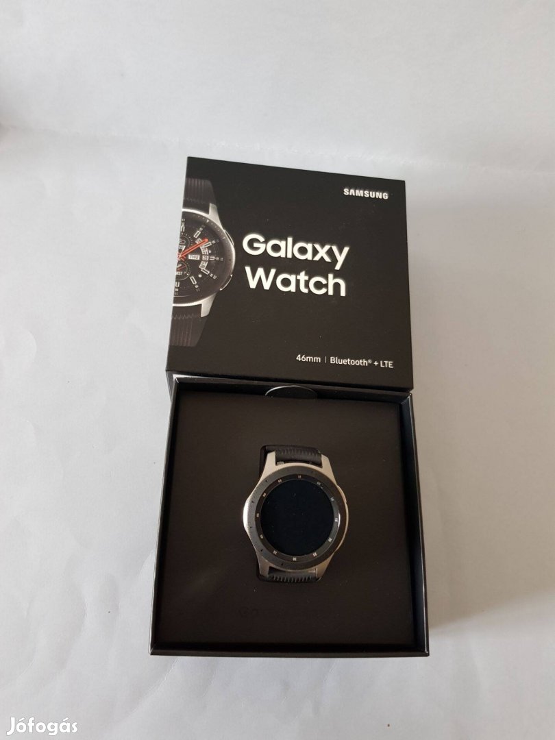 Samsung Watch R805 LTE Silver 46mm-es okosóra Fóliás kijelzővel eladó!