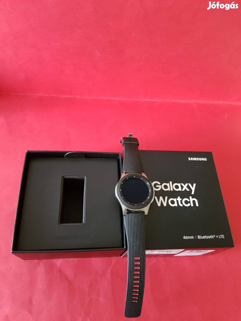 Samsung Watch R805 LTE Silver 46mm-es okosóra Fóliás kijelzővel eladó!