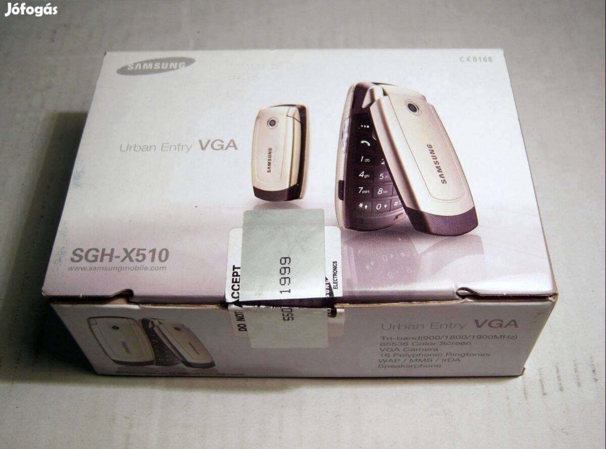 Samsung X510 (2006) Üres Doboz