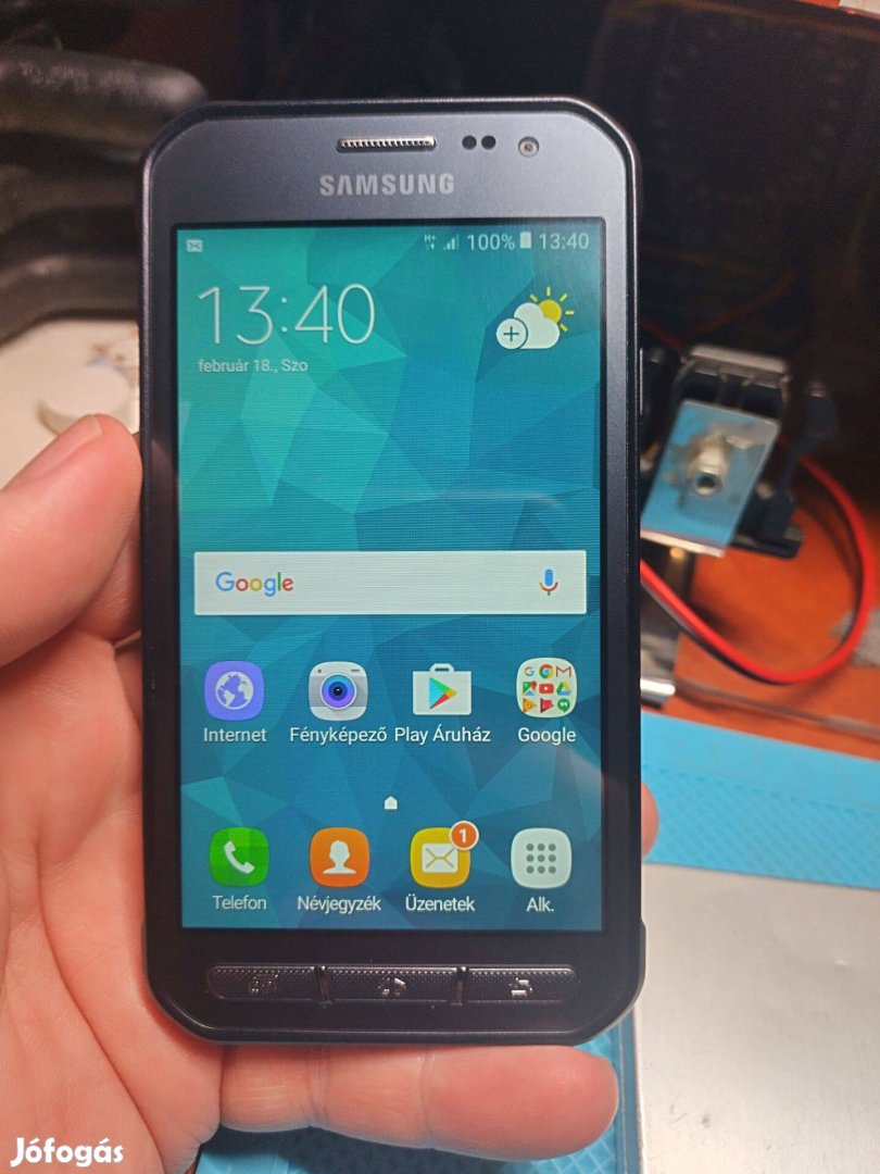 Samsung Xcover 3 - Telefon+Töltő+Uj AKKU / Kártyafüggetlen