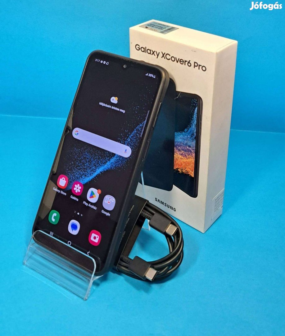 Samsung Xcover 6 Pro 128GB os strapabíró,garanciális mobiltelefon elad