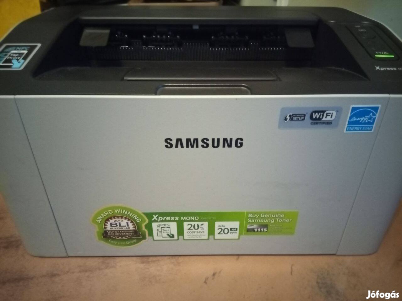 Samsung Xpress 2022w wifis fekete - fehér lézer nyomtató