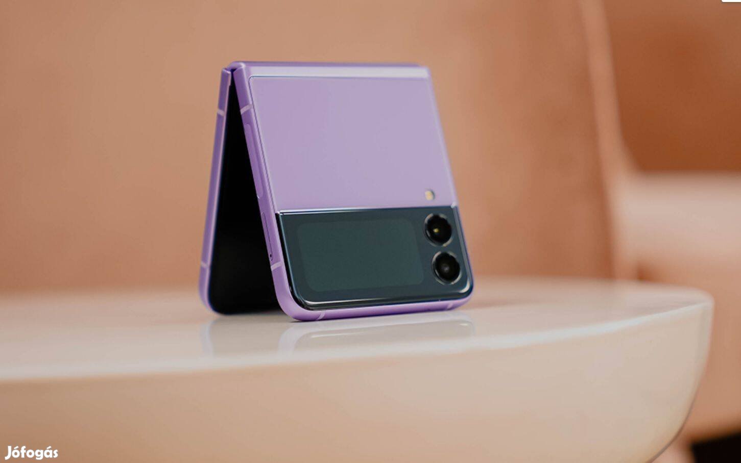 Samsung Z Flip 3 5G 128GB Lila Kártyafüggetlen karmentes mobiltelefon