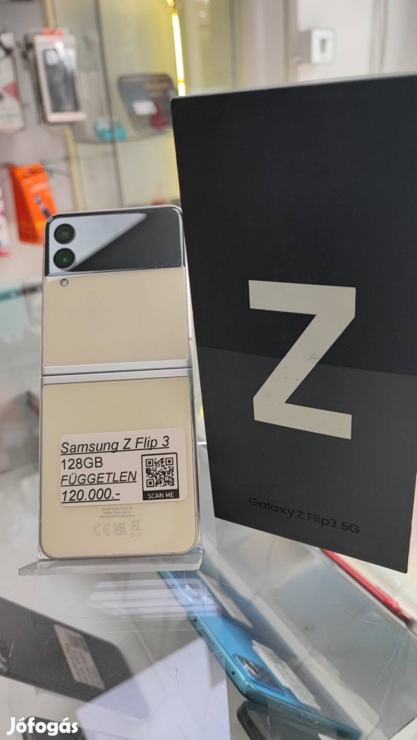 Samsung Z Flip 3 5G, 128GB, Kártyafüggetlen