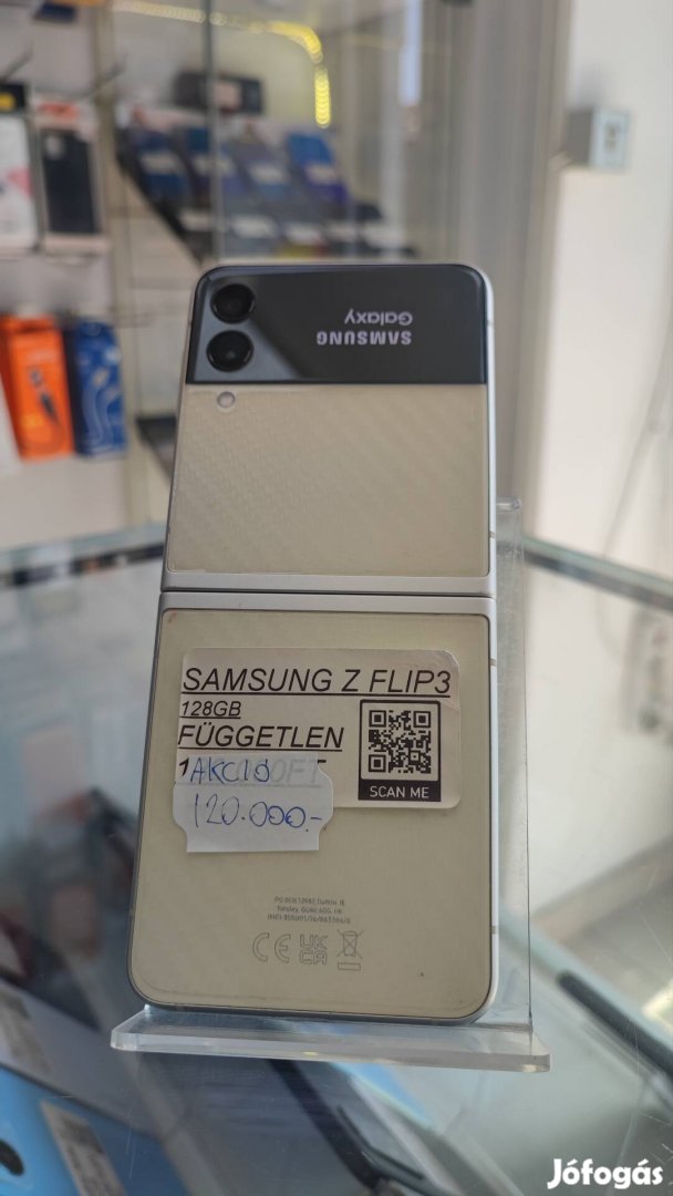 Samsung Z Flip 3 , Akciós áron , 128GB - Kártyafüggetlen