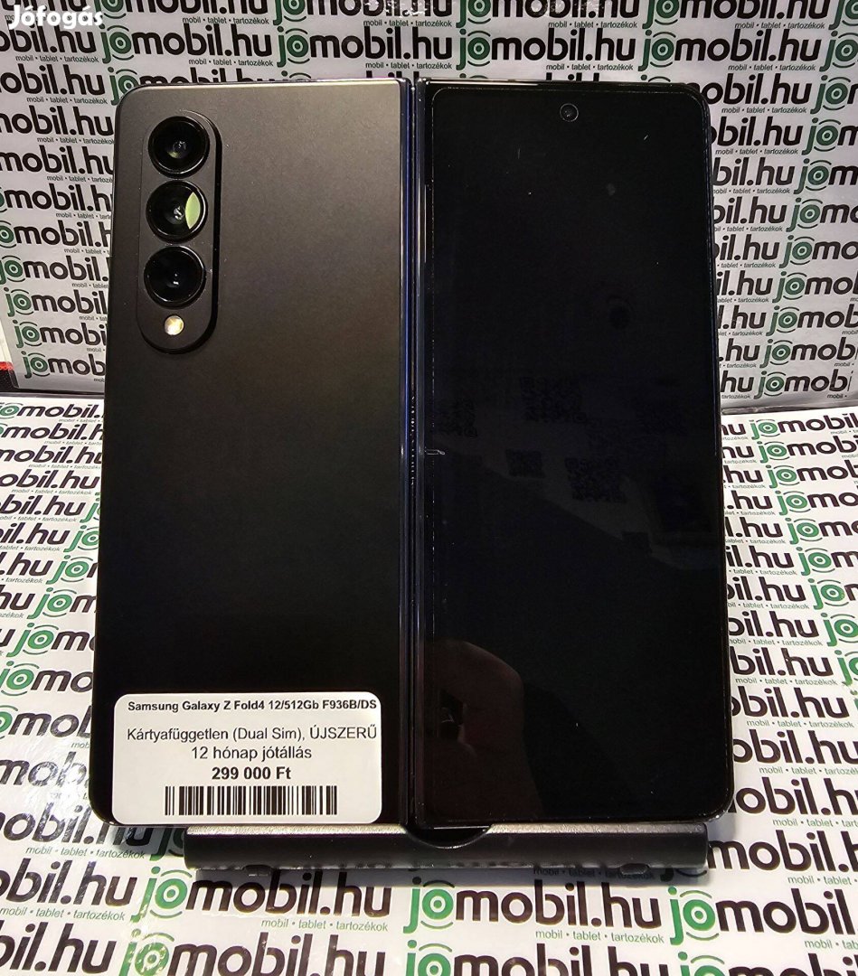 Samsung Z Fold4 12/512GB fekete átlagos állapot