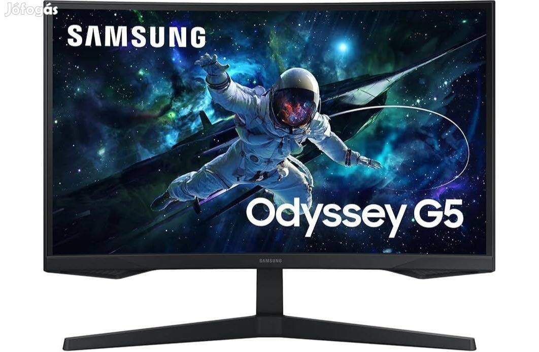 Samsung (LS27CG554Euxen) 27" 4K Gamer Monitor ! Akció!!