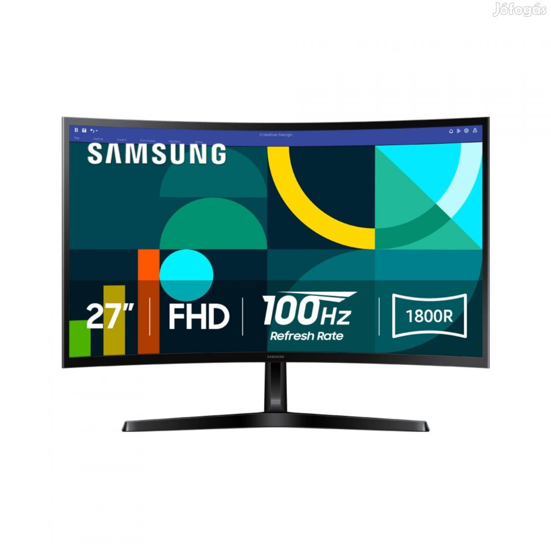 Samsung (LS27D364 ) 27" Full HD Gamer Monitor ! Akció