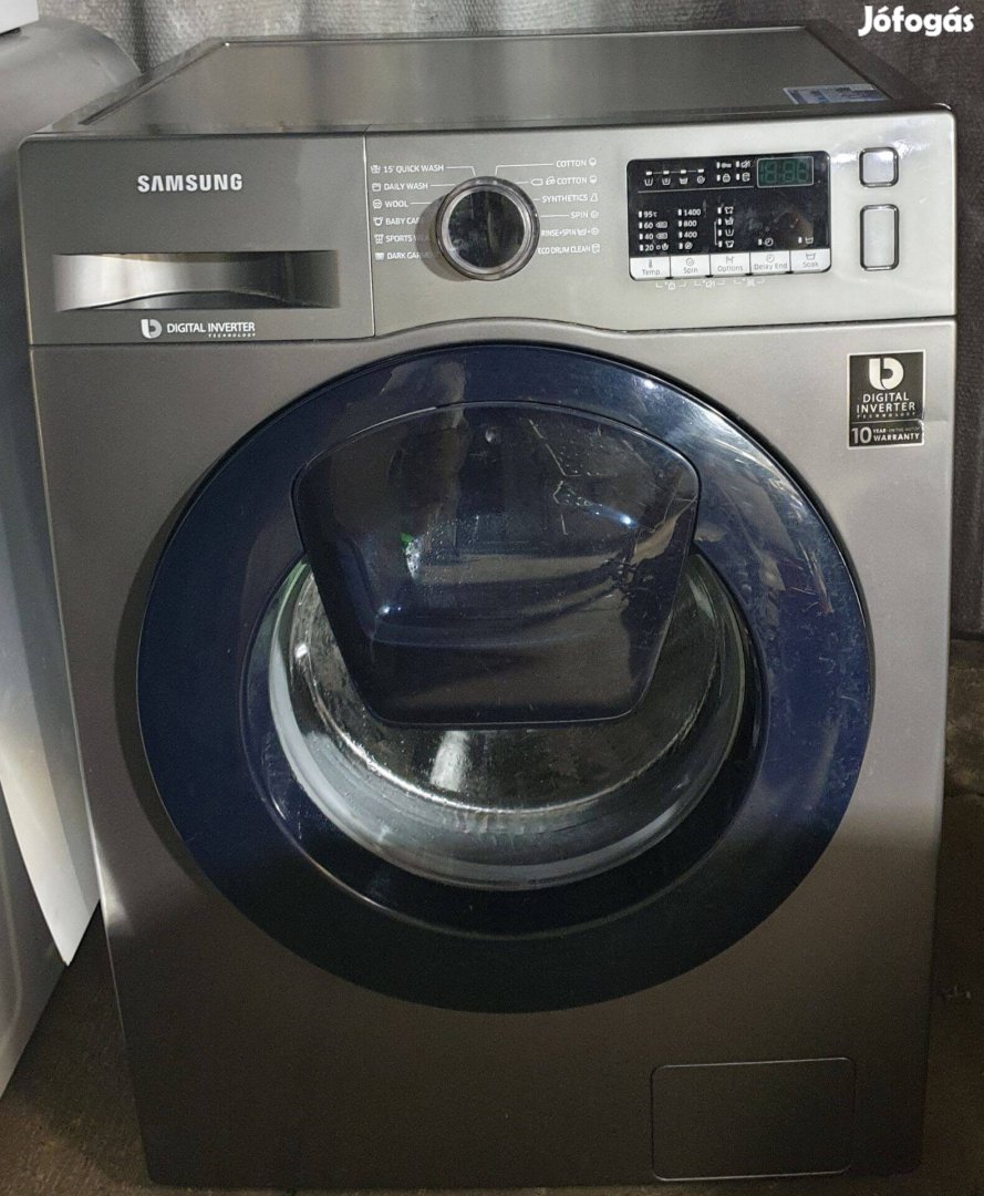 Samsung addwash mosógép 7kg 1400-as centifuga direct drive