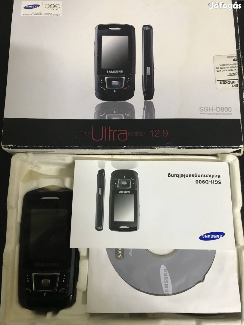 Samsung d900 dobozos , független !