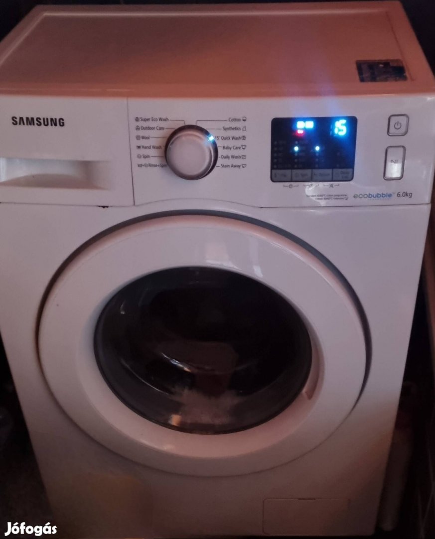 Samsung elöltöltős mosógép eladó