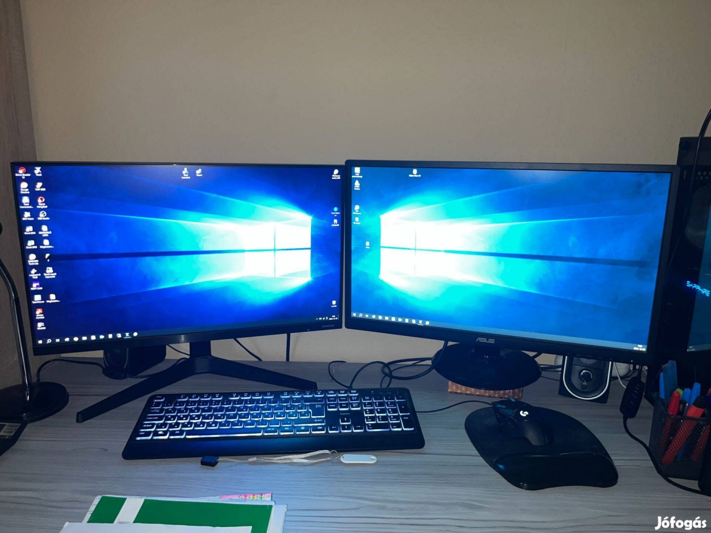 Samsung és Asus LED monitorok