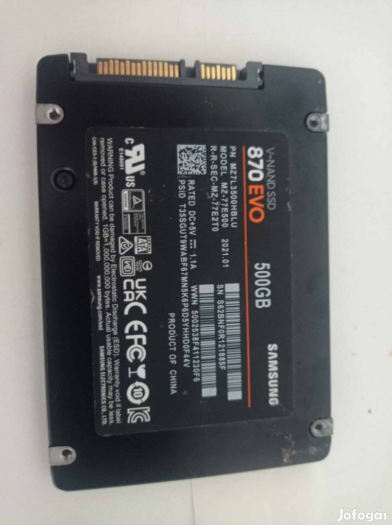 Samsung evo 970 ssd