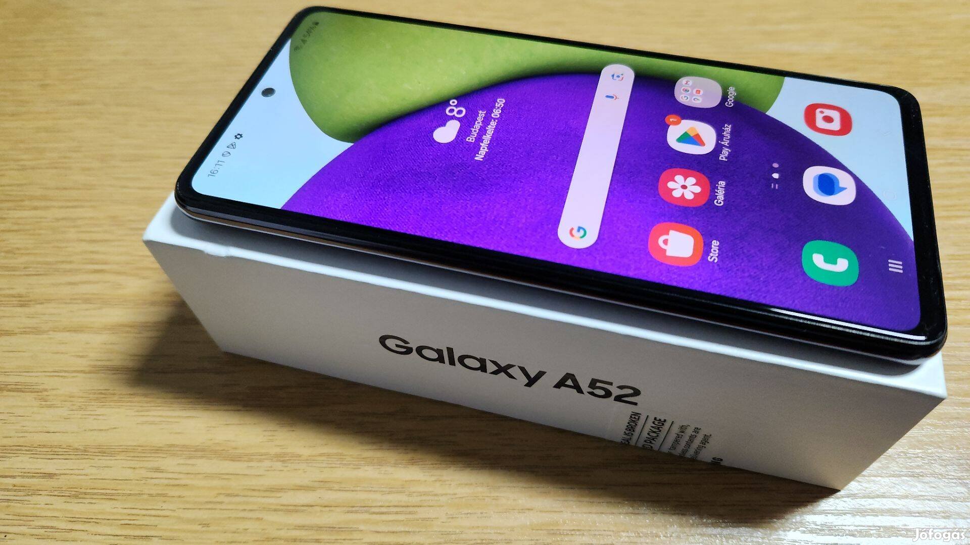 Samsung galaxy A52 128 GB 1 év garancia