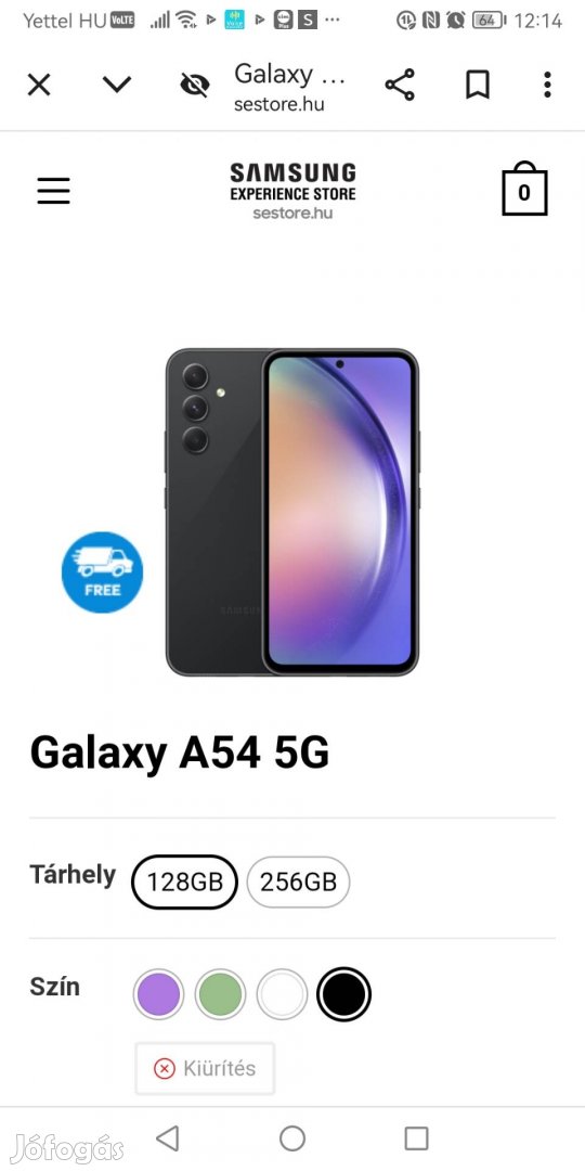 Samsung galaxy A54 5g 