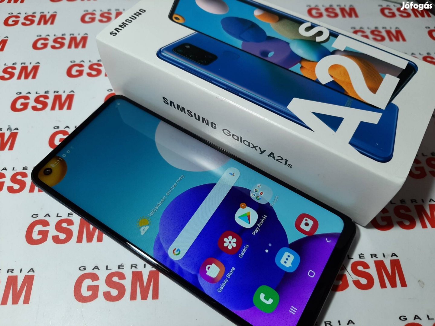 Samsung galaxy a21s 32gb újszerű független garanciás 