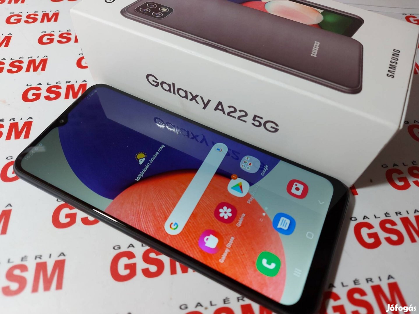 Samsung galaxy a22 5g 128GB újszerű független garanciás 