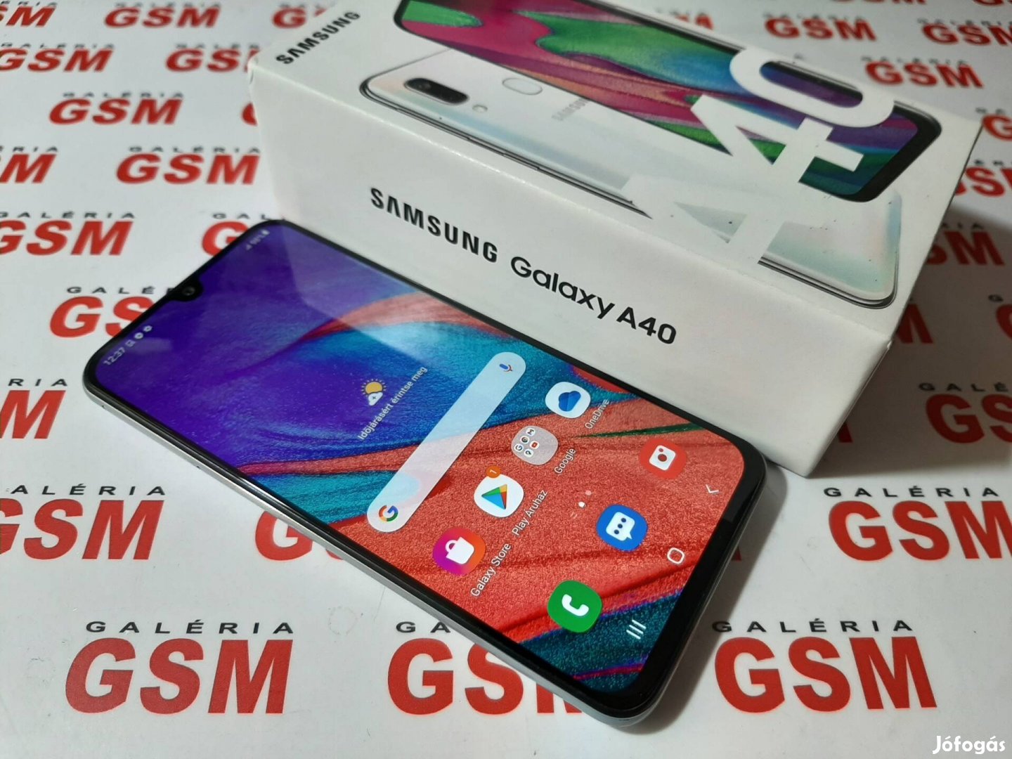 Samsung galaxy a40 64gb újszerű független garanciás 