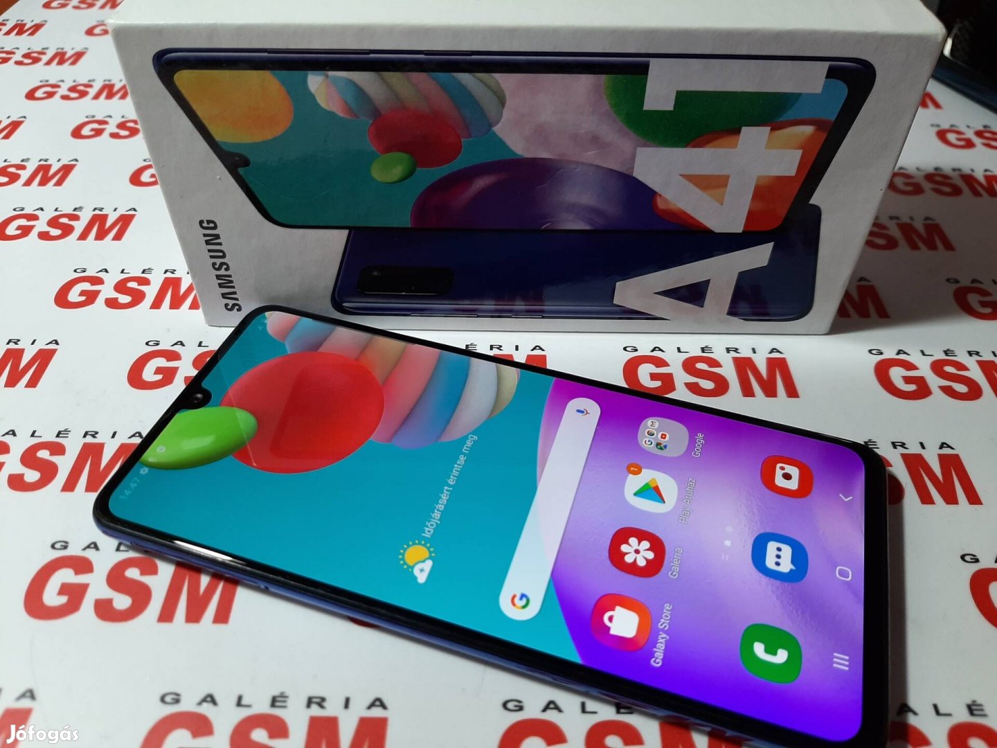 Samsung galaxy a41 64gb újszerű független garanciás 