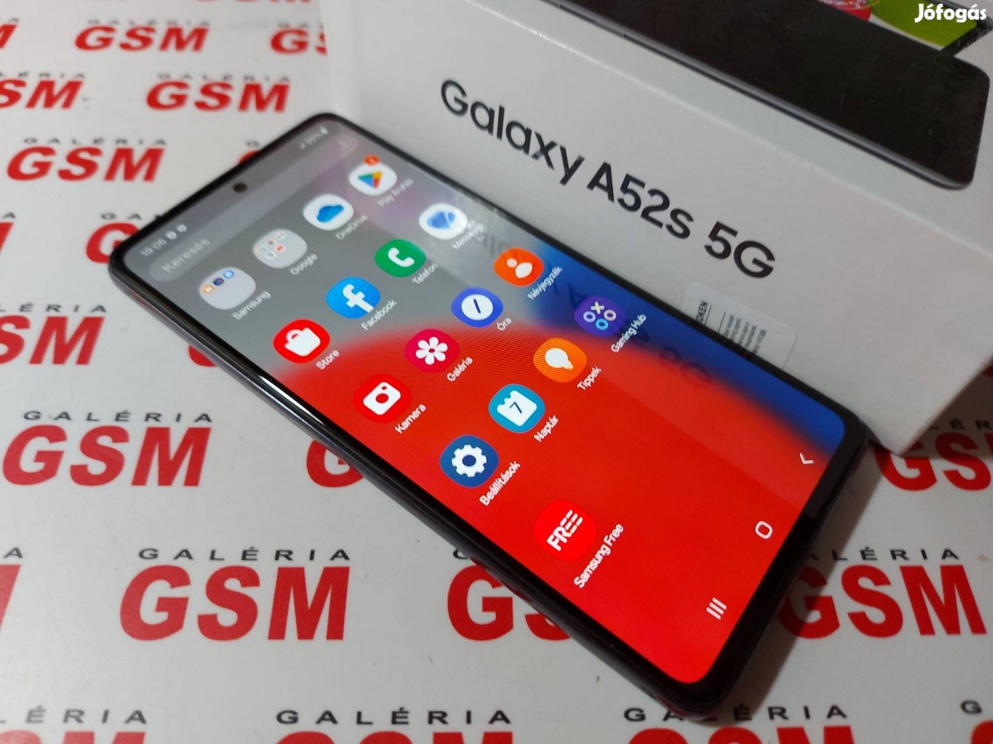 Samsung galaxy a52s 128gb újszerű független garanciás 