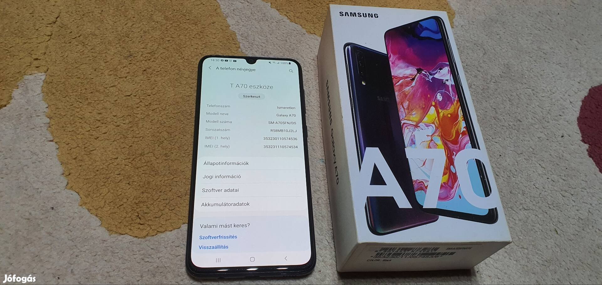 Samsung galaxy a70 dual