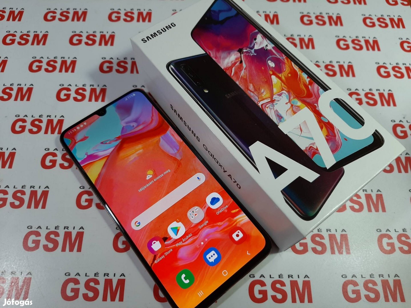 Samsung galaxy a70 újszerű független garanciás 