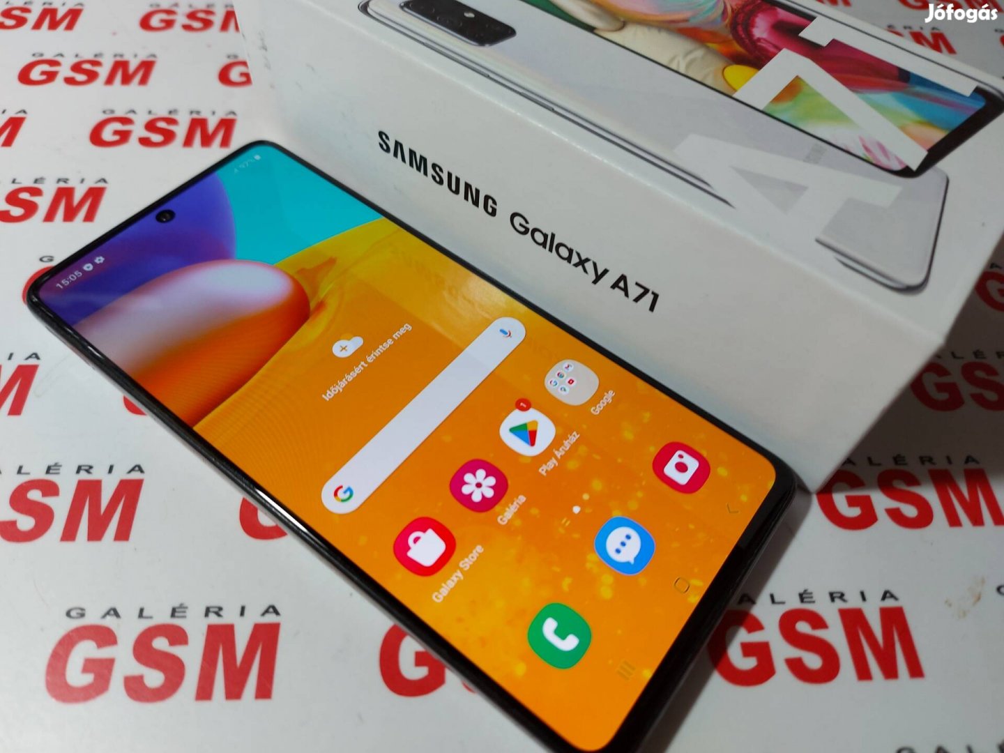 Samsung galaxy a71 újszerű független garanciás 