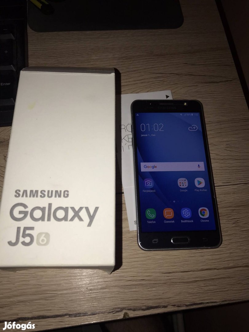 Samsung galaxy j5 2016 android 16gb tökéletes megkímélt állapotban