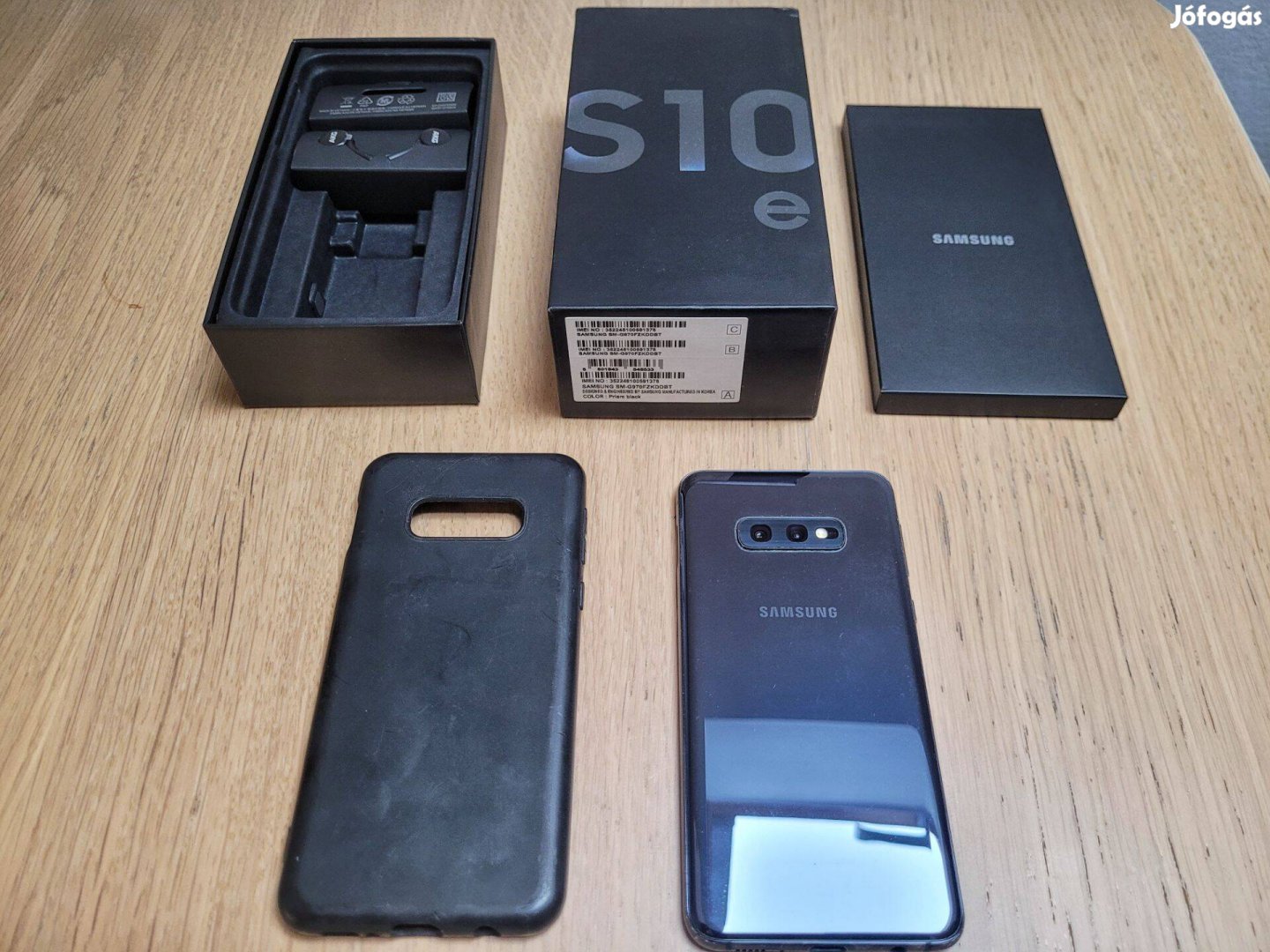 Samsung galaxy s10 e fekete (elkelt)