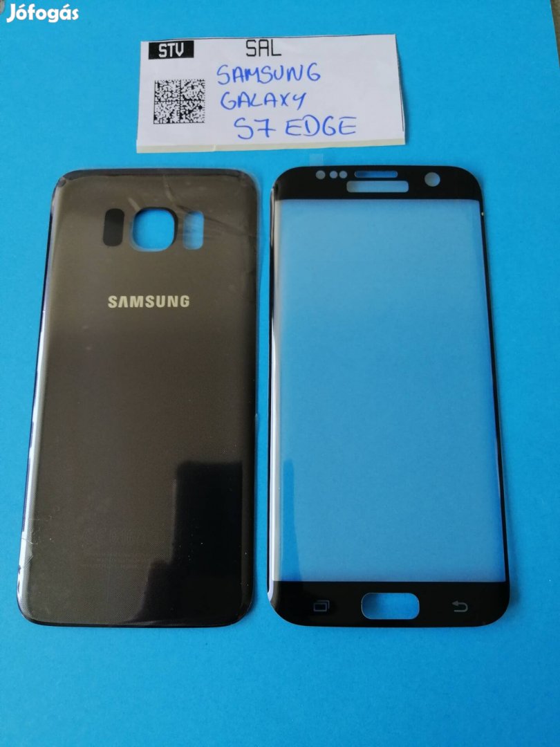 Samsung galaxy s7 edge hátlap akkufedél 