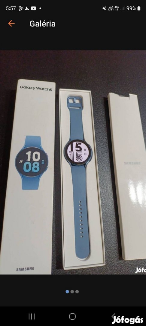 Samsung galaxy watch 5 új zafír uveg