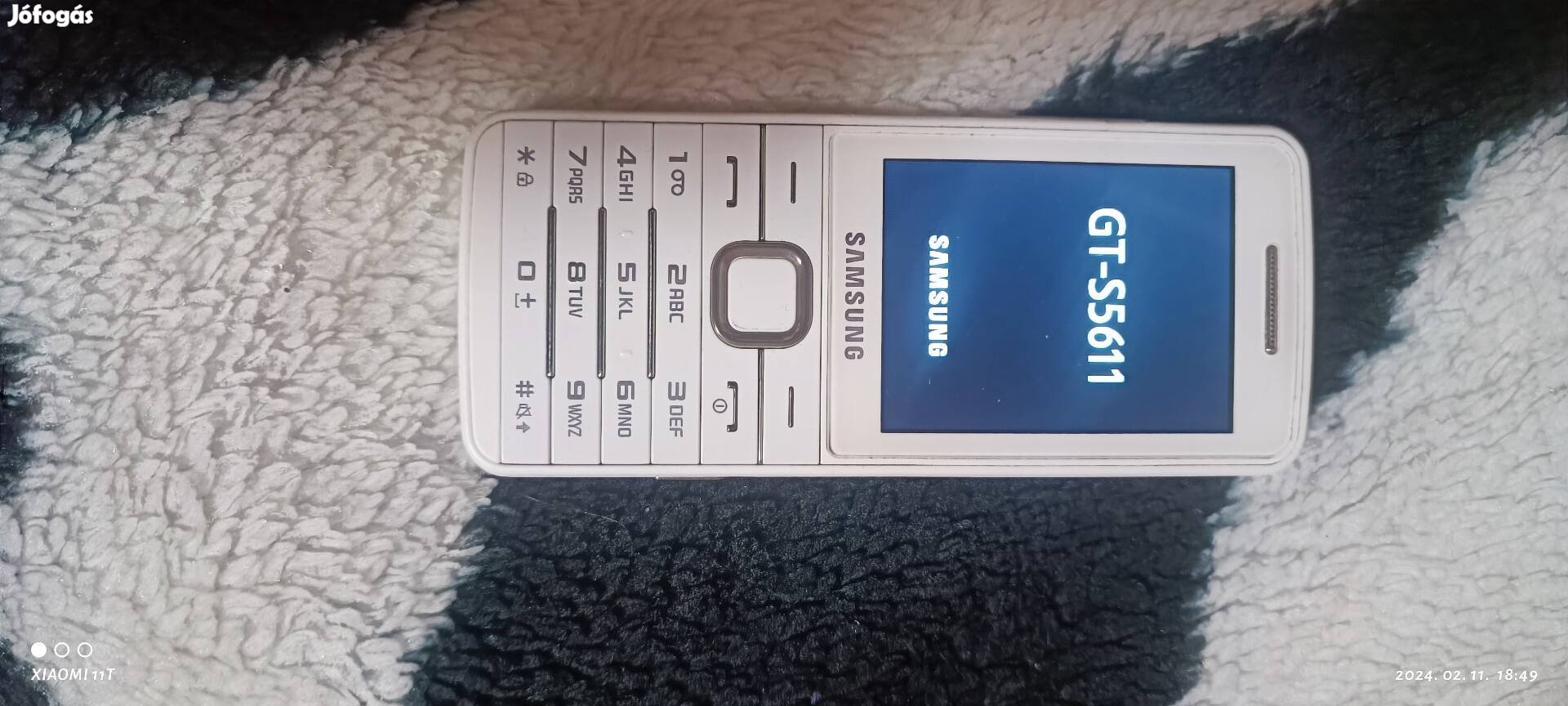 Samsung gts 5611, gyönyörű exkluzív, független mint az új. Posta 