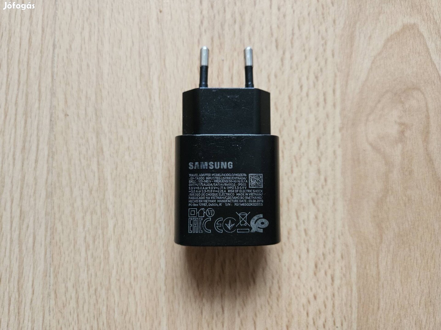 Samsung gyári 25W töltőfej