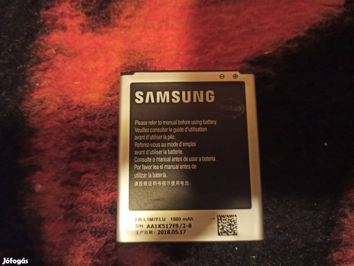 Samsung gyári akkumulátor Galaxy S3 mini 1500mAh