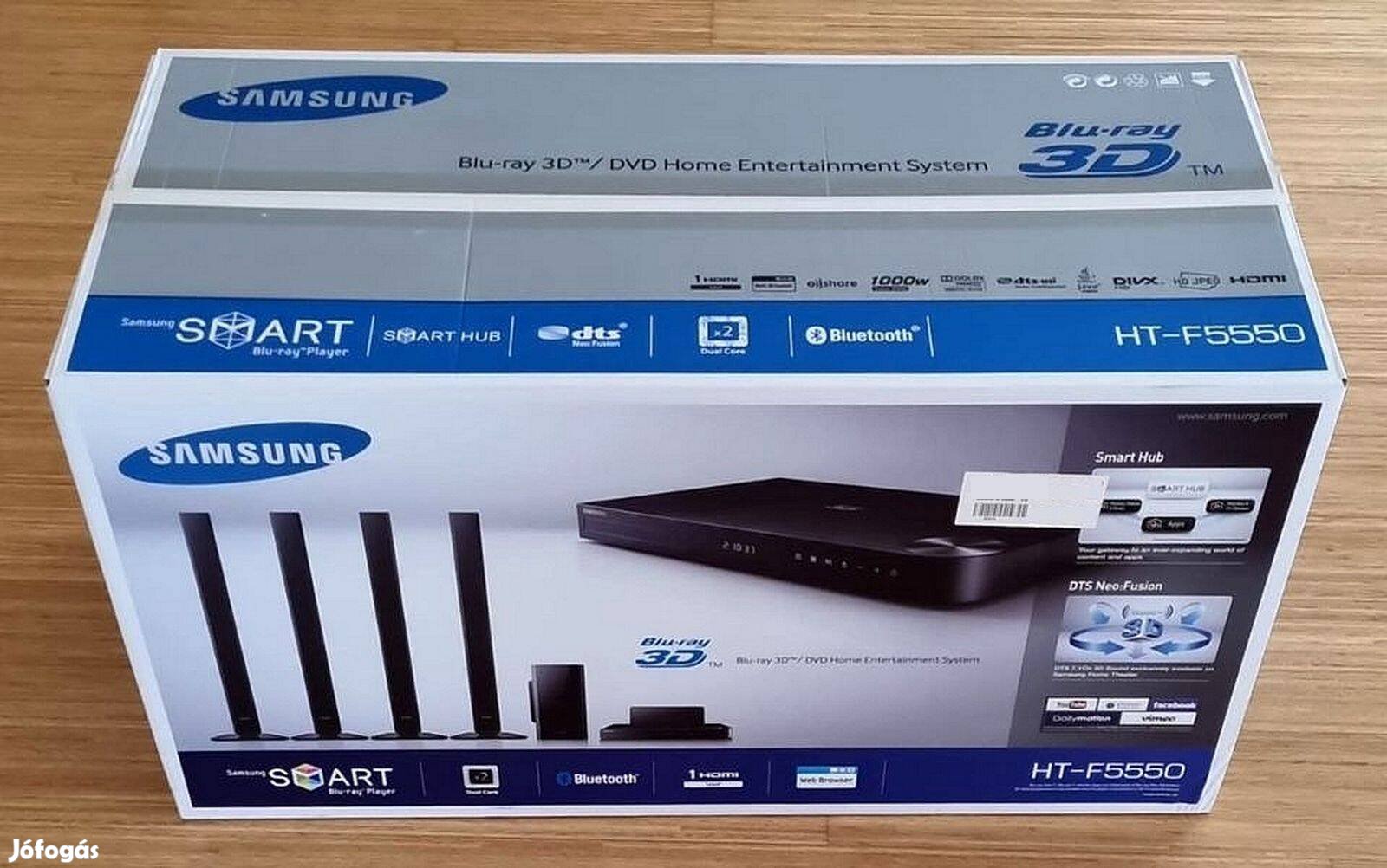 Samsung házimozi rendszer HT-F5550 3D Blu-ray és medialejátszó